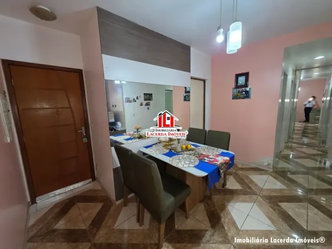 Apto no Vivendas da Cidade com 3 Qts sendo 1 Suíte no Térreo semimobiliado/ 01 Vaga