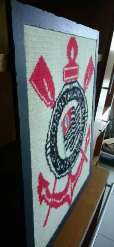 quadro bordado a mão