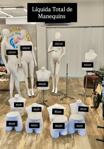Manequins liquidação 