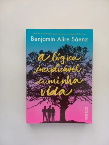 livro a lógica inexplicável da minha vida de benjamin alire saenz semi novo
