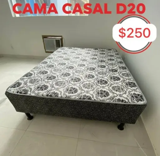 250,00 CAMA BOX DE CASAL D20 - PAGA NA ENTREGA