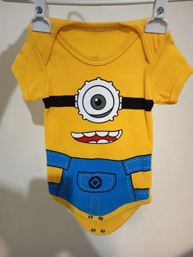 Body infantil RN tema minions 