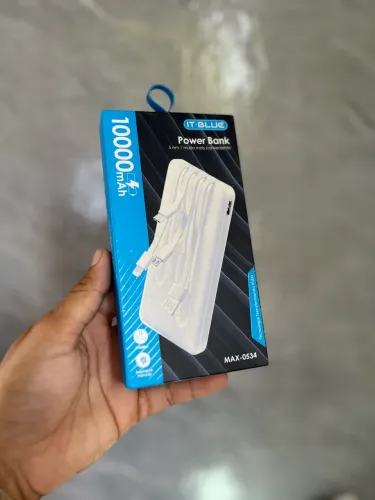 Carregador portátil 10 mil mAh - ENTREGA A DOMICÍLIO