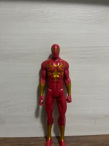 Homem Aranha Vermelho e Dourado 30cm