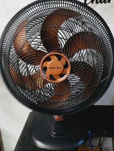 Ventilador turbo 6 pás grande (Entrego sem taxa)