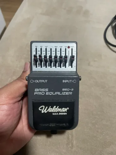 Pedal Waldman Beq-2 Bass pro equalizer