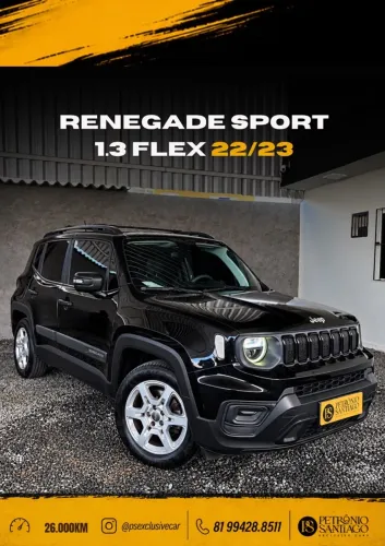 Jeep Renegade Sport T270 1.3 TB 4X2 Flex Aut. 2023