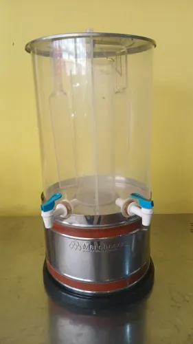 Suqueira de acrílico e inox - 2 sabores 