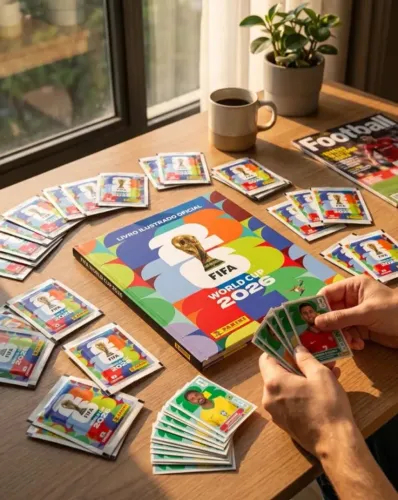 Kit álbum+140 figurinhas copa 26