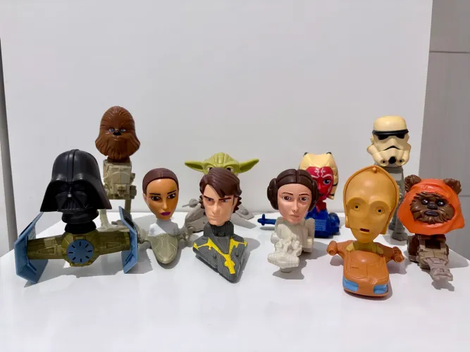 Coleção Completa Star Wars McDonald?s - 2008
