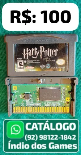Harry Potter And The Order In The Phoenix = R$: 100