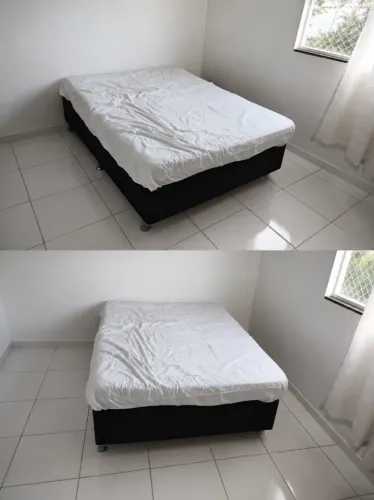 Cama de casal com box
