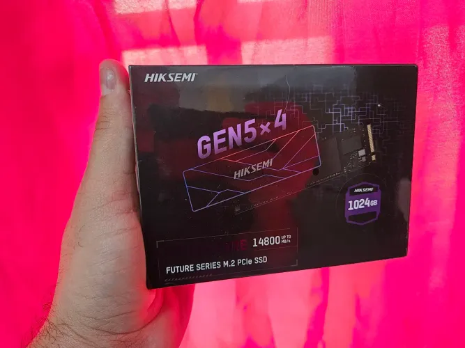Ssd Nvme 1Tb pcie 5.0 14300mbs