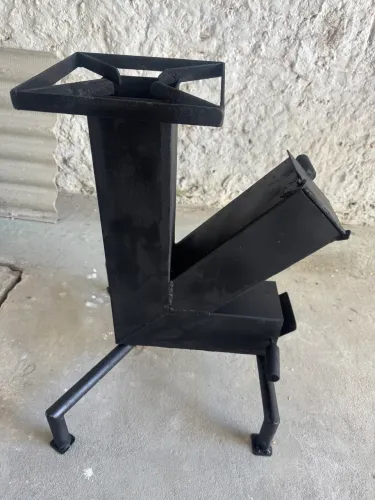 Fogão a lenha artesanal 