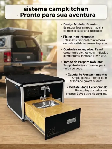 Cozinha Campkitchen Overland