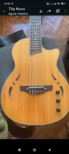 Violão Harley Benton Nashville alemão.