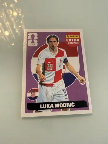 Luka modric - roxo - copa 2026 - figurinha extra
