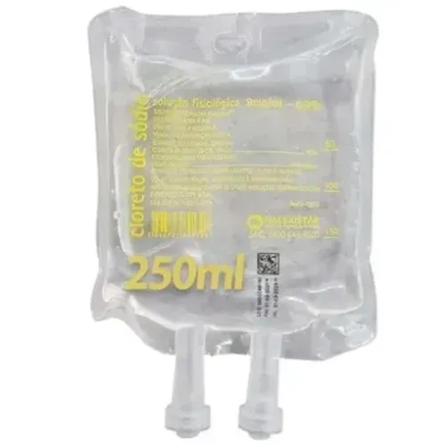 Bolsa de Soro Fisiológico 250ml - Halexistar