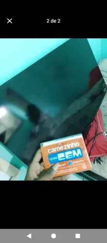 Vendo tv smart 43 polegadas , divido no cartão