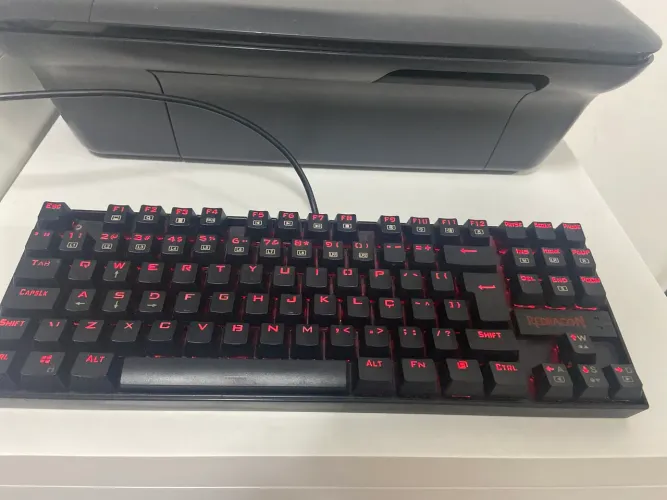 Teclado Mecânico Reddragon Kumara - Red Switch