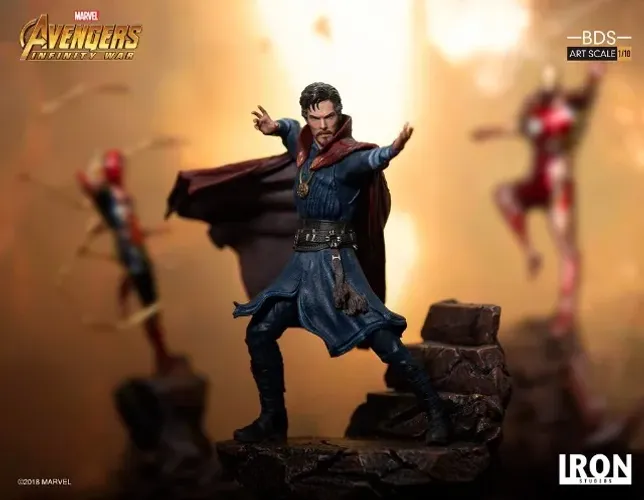 Estátua Miniatura Doctor Strange 1/10 Avengers Infinity War (IRON STUDIOS)