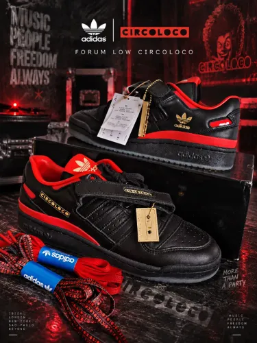 Tenis Adidas CircoLoco Forum Low Preto 40 BR Raro