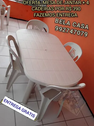 MESA DE JANTAR 4 LUGARES