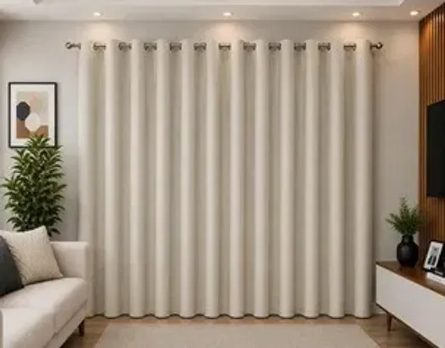 Cortina Blackout Premium Vedação 100%, Marfim - 4 00 x 2 70