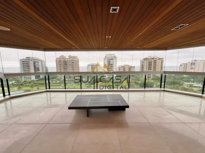 Apartamento de 4 quartos e 4 vagas para locação no Golden Green na Barra da Tijuca REF: AP