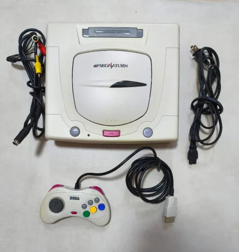Sega Saturn Branco Tec Toy