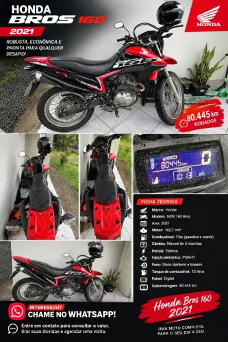 Honda NXR 160 Bros Esdd Flexone 2021