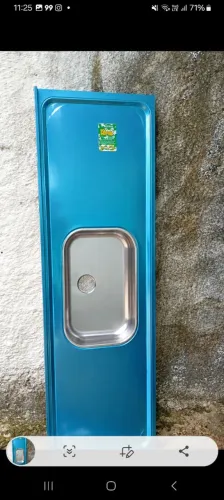 Pia inox nunca usada