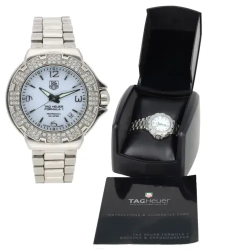 TAG Heuer Formula 1 Lady WAC1215 aço quartz usado