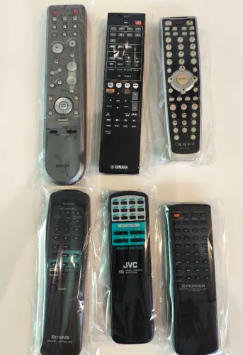 Controle remoto JVC / DENON/ AIWA/ OPPO /  ( UNIDADE) A PARTIR DE 100 REAIS 