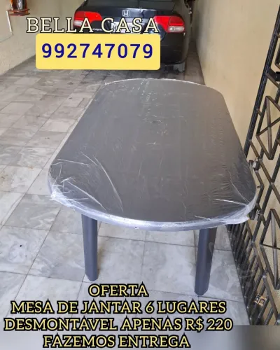 MESA DESMONTAVEL ENTREGO HOJE 