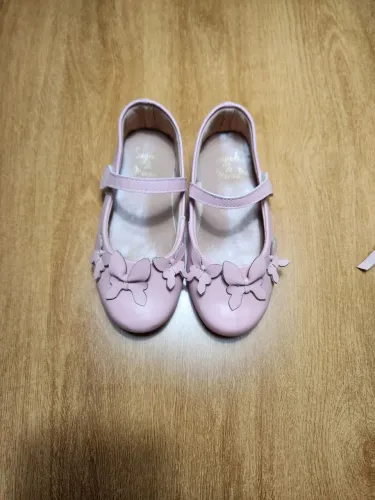 Sapato Infantil da marca Segredo de Menina fechado rosa tamanho 25