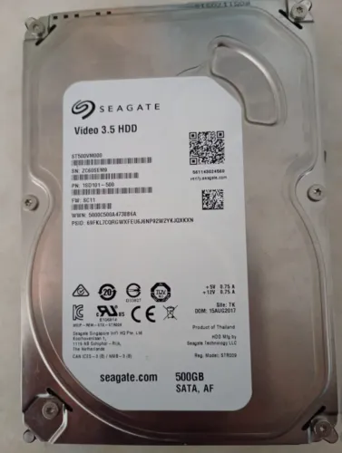 HD / HDD 500GB 100% Saudável