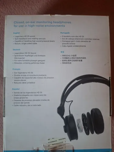 Fone Sennheiser HD 25 