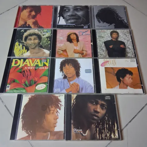 CD Djavam Lote 11 Discos Original 