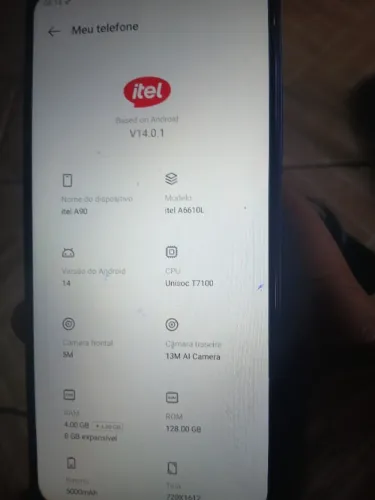 Inelegível A90 128 GB