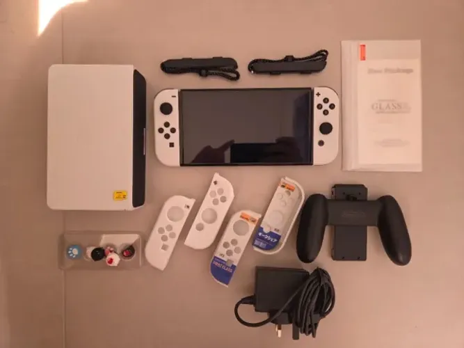  Nintendo Switch OLED Branco Completo