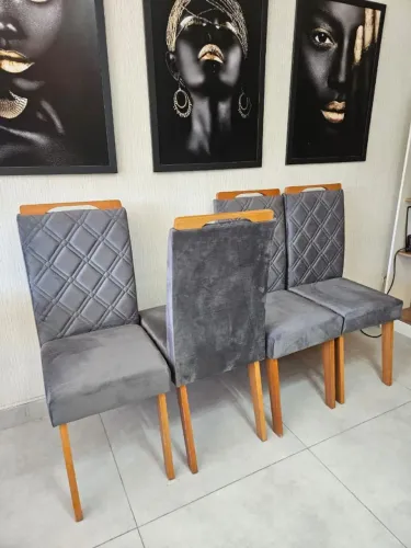 Kit 4 cadeira