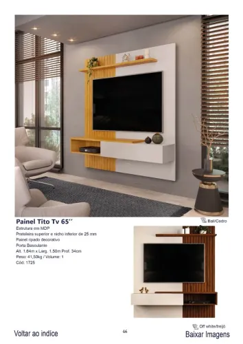 Painel Tito Tv 65? 1.50m