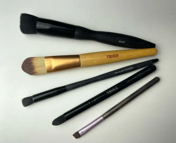 Pincéis profissionais de maquiagem 