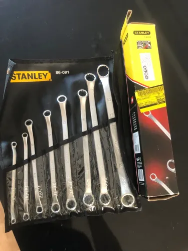 Jogo De Chave Estrela 06 à 22mm Com 08 Peças - Stanley