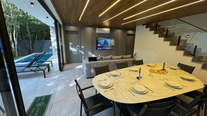 Casa Duplex nova em folha, toda mobiliada, em condominio dentro da Pipa!