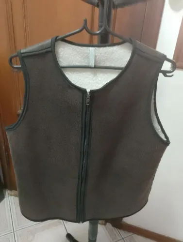 Colete de couro