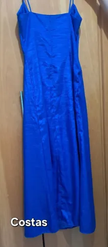 Vestido Longo Azul