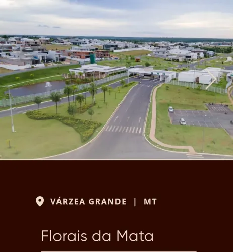 Vende-se terreno com 650m2 no Florais da Mata em Várzea Grande-MT