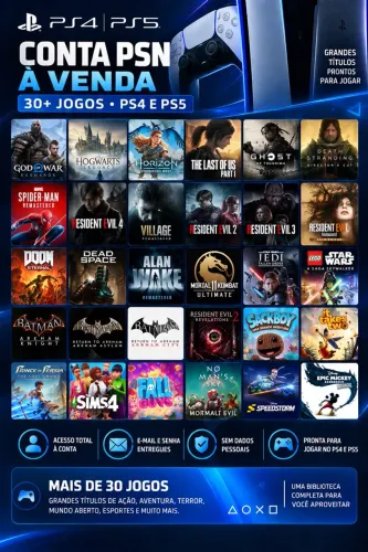 PlayStation 5 jogos AAA 20+ títulos